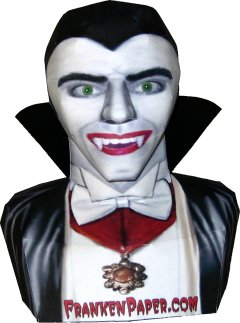 Free Dracula Paper Model